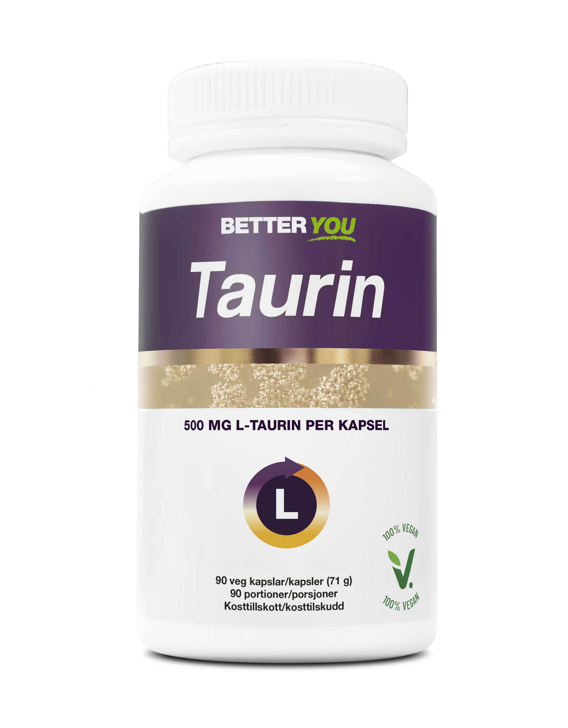 BetterYou Taurin - 90 kaps