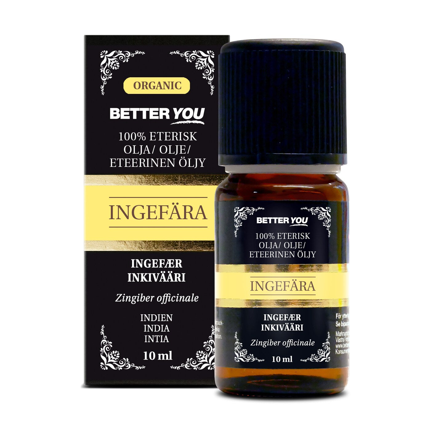 BetterYou Ingefärsolja EKO Eterisk - 10 ml