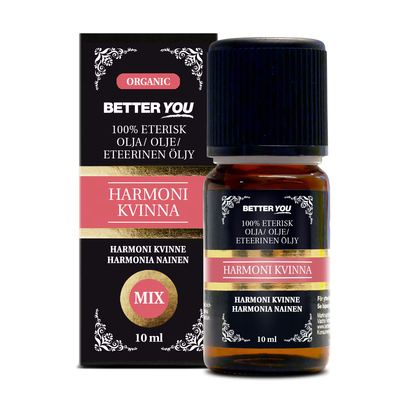 BetterYou Harmoni Kvinna olja EKO Eterisk - 10 ml