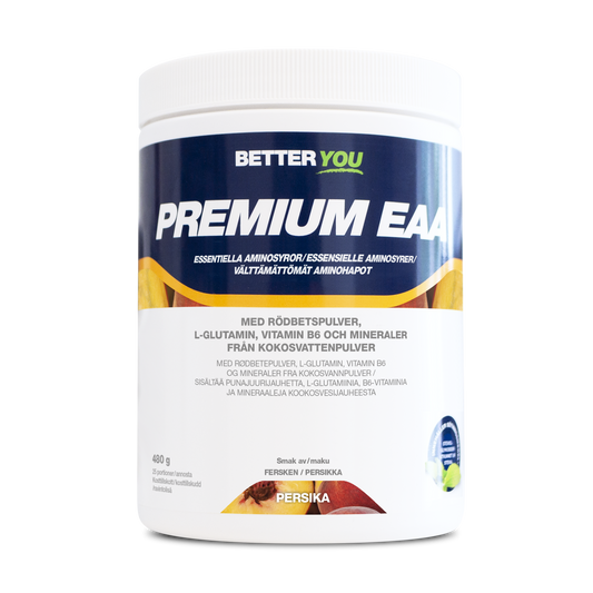 BetterYou Premium EAA 480 g - Persika