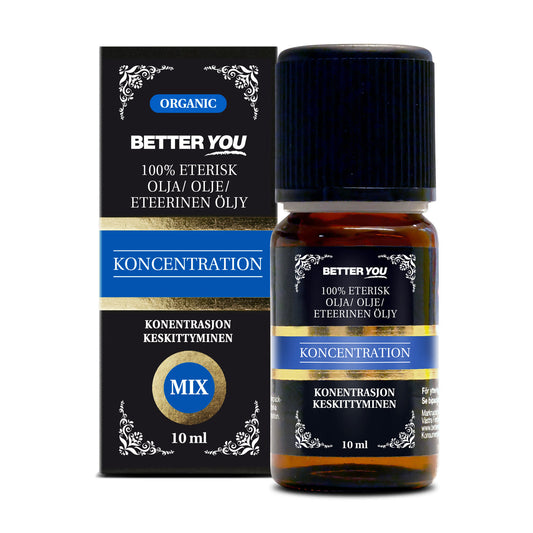 BetterYou Koncentrationsolja EKO Eterisk - 10 ml