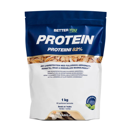 BetterYou Ärt- och havreprotein 1 kg - Vanilj