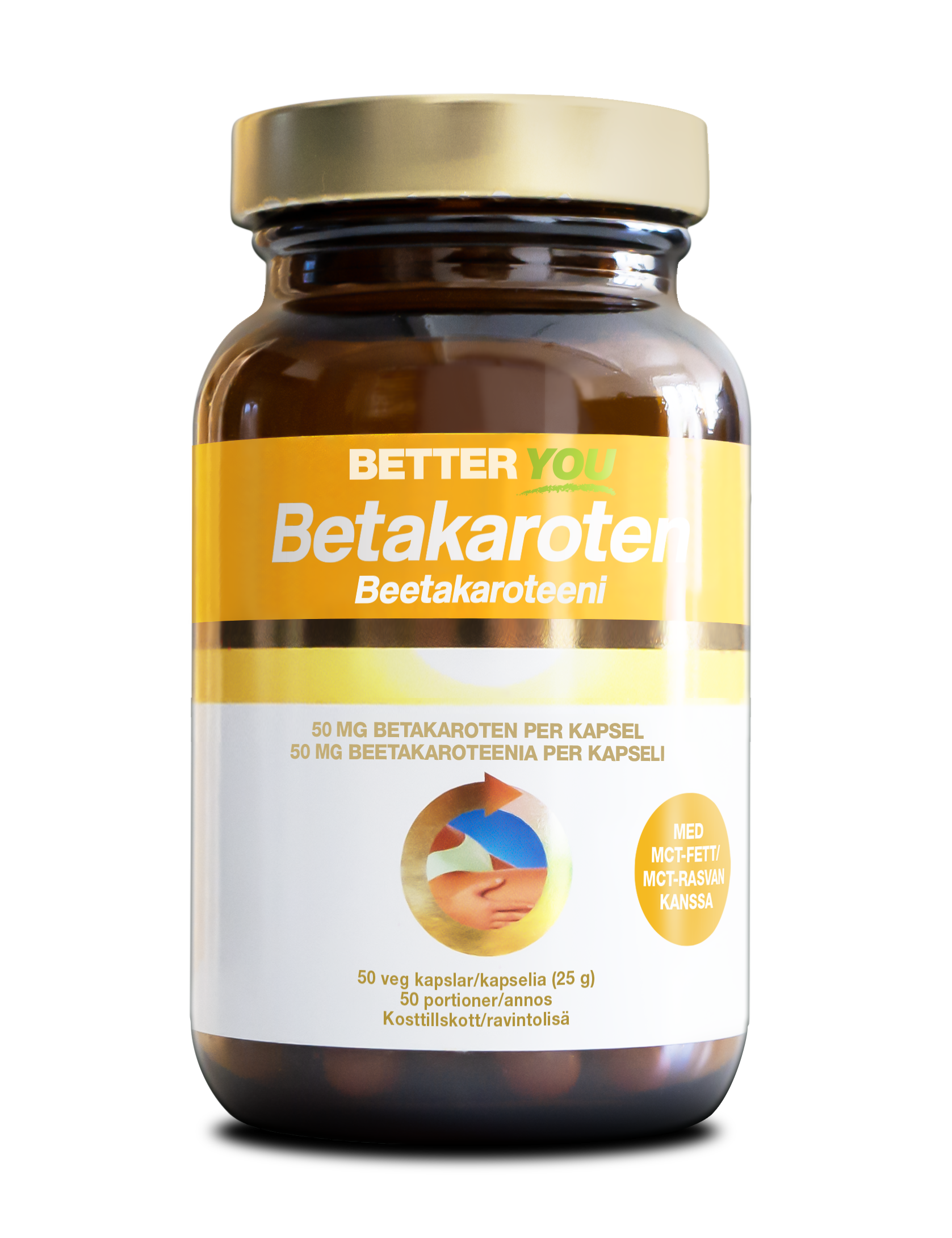 BetterYou Betakaroten 50 mg - 50 kaps