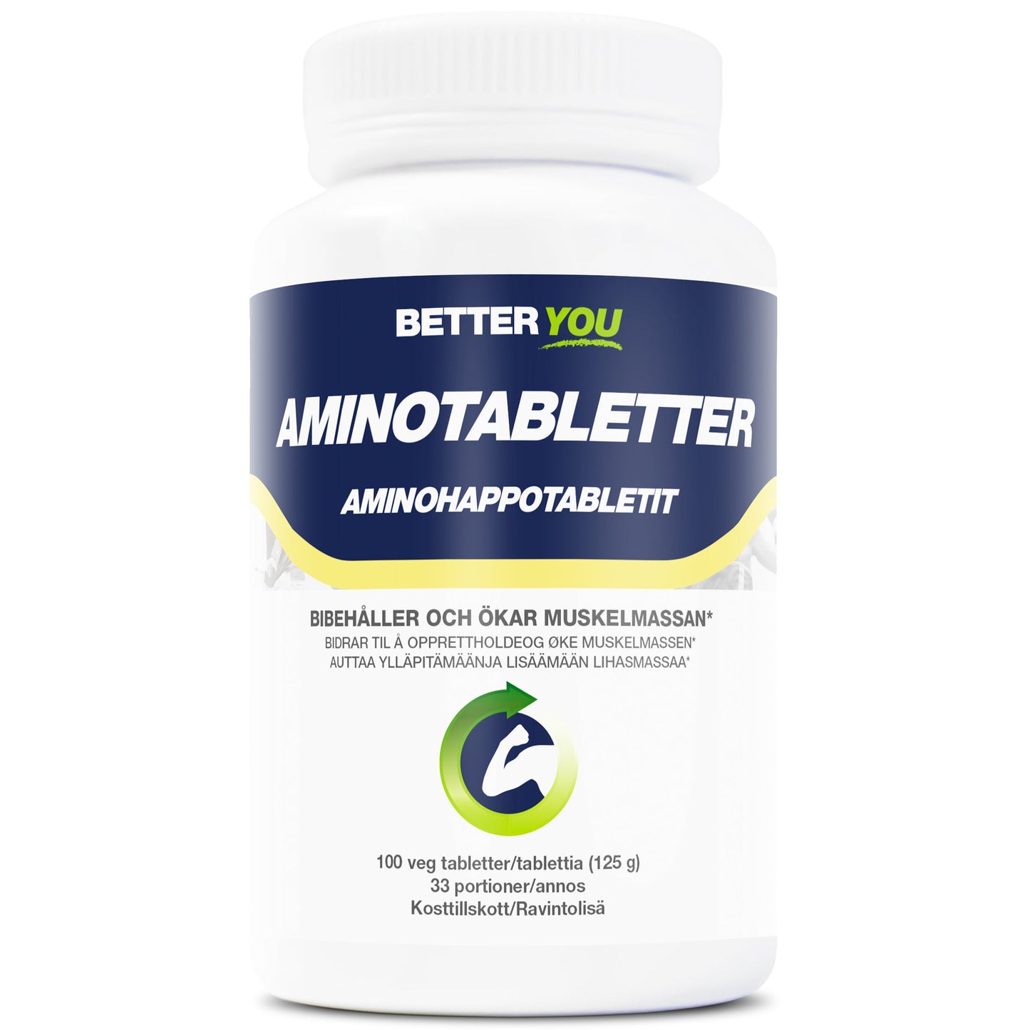 BetterYou Amino Tabletter - 100 tabs