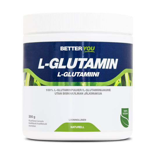 BetterYou Naturligt L-Glutamin 300 g - Naturell