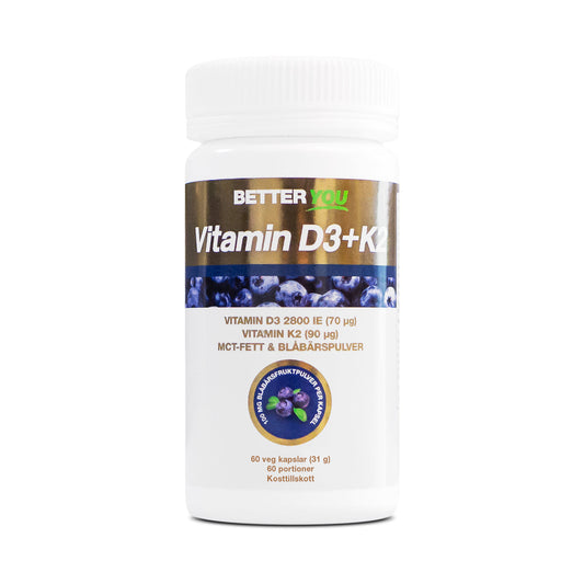 BetterYou Vitamin D3+K2 - 60 kaps