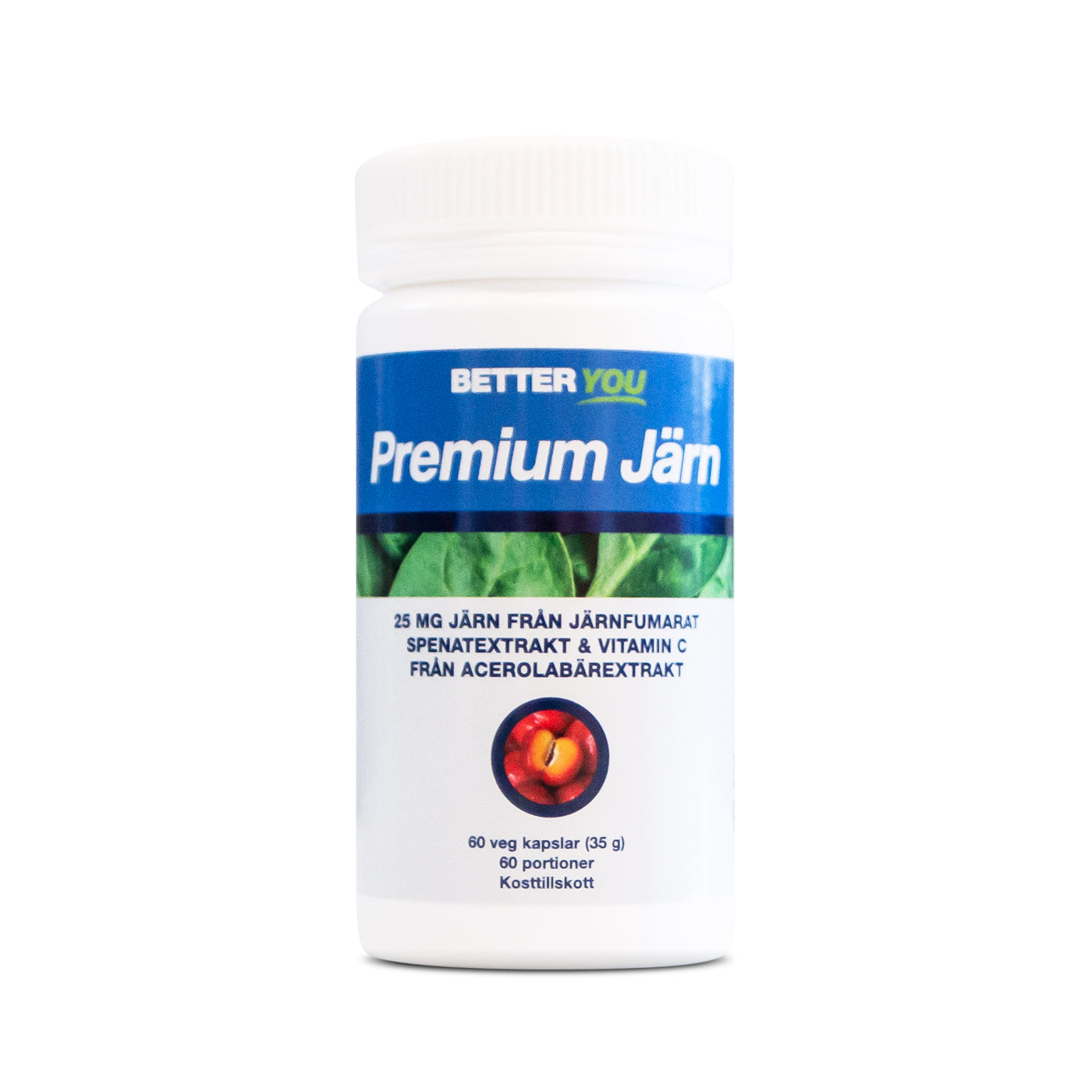 BetterYou Premium Järn - 60 kaps