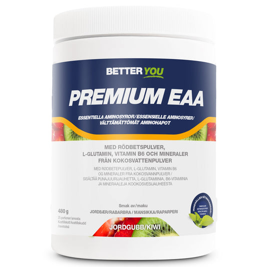 BetterYou Premium EAA 480 g - Jordgubb/Kiwi