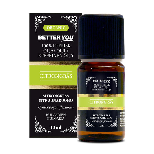 BetterYou Citrongräsolja EKO Eterisk - 10 ml