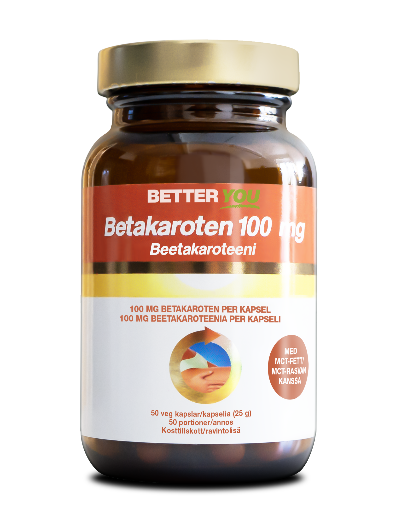 BetterYou Betakaroten 1 0 0  mg - 50 kaps