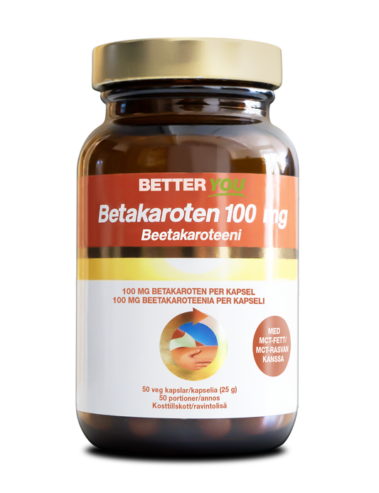BetterYou Betakaroten 1 0 0  mg - 50 kaps