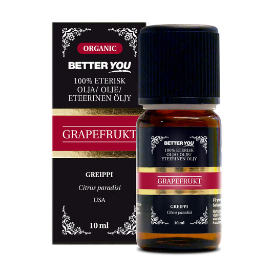 BetterYou Grapefruktolja EKO Eterisk - 10 ml