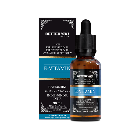 BetterYou E-vitamin olja Kallpressad - 30 ml