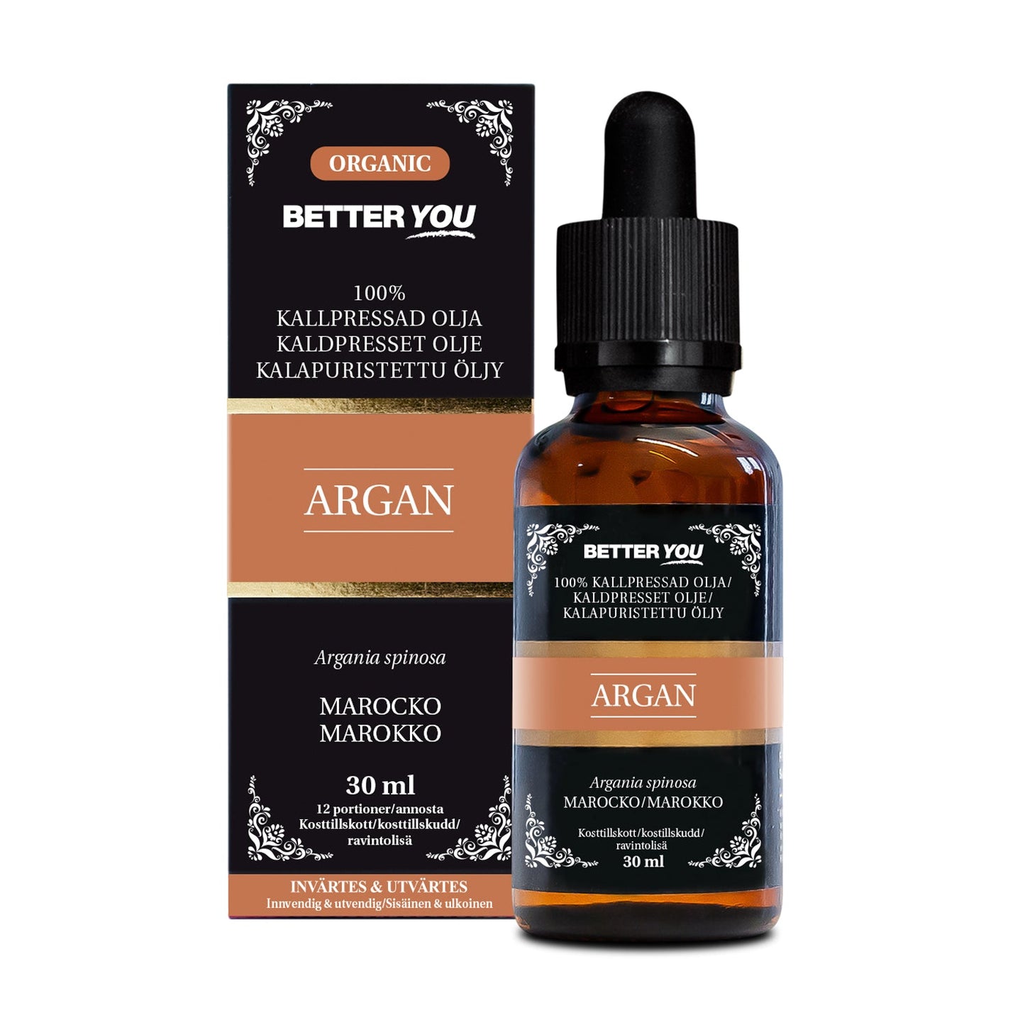 BetterYou Arganolja Kallpressad - 30 ml