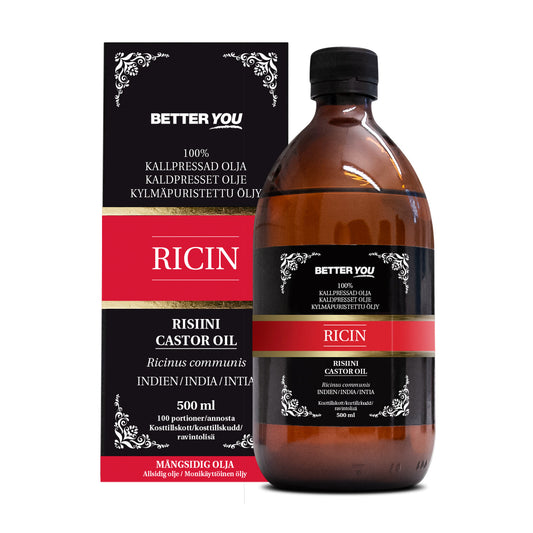 BetterYou Ricinolja Kallpressad - 500 ml