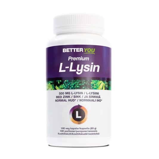 BetterYou Premium L-Lysin - 100 kaps