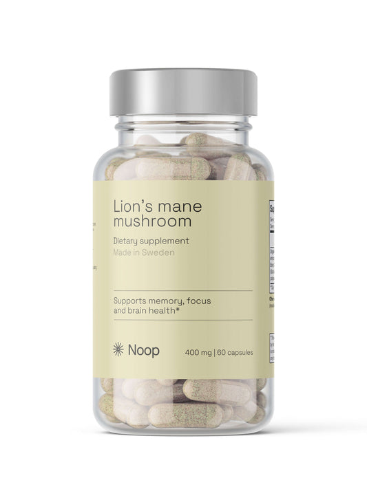 Noop Lion's Mane 60 kapslar framsida