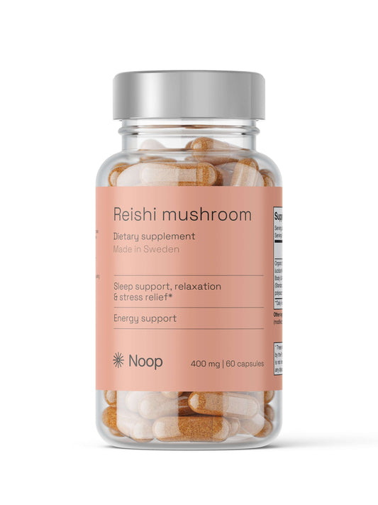 Noop Reishi 60 kapslar framsida