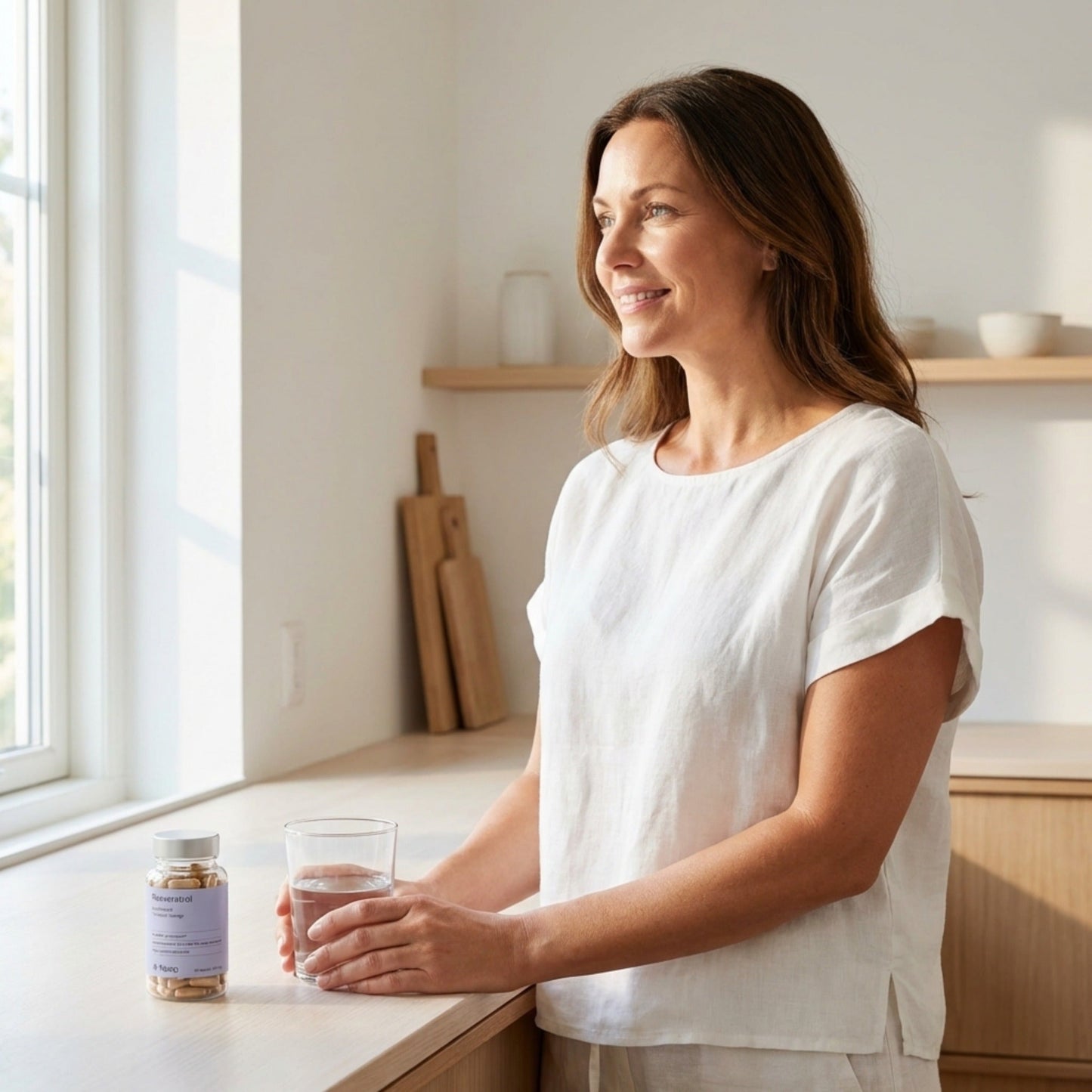 Noop Resveratrol 500 mg vänster sida