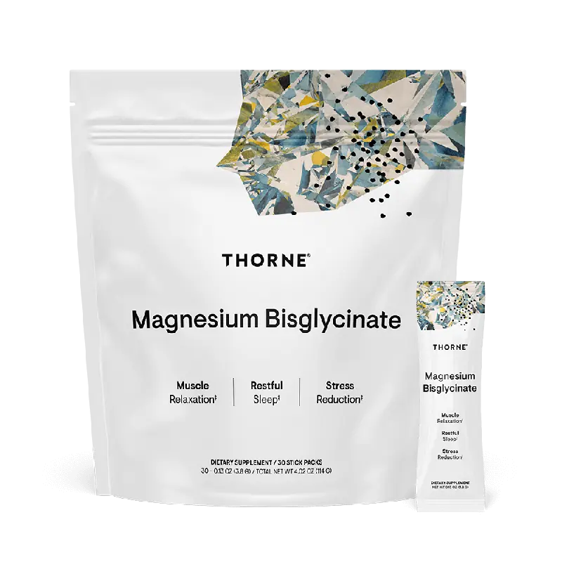 Thorne Magnesiumbisglycinate (NSF) Portionsförpackning 30 x 3.8g