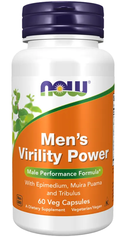 Now Foods Men's Virility Power 60 vcaps