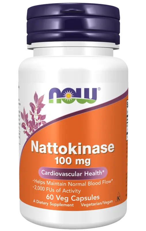 Now Foods Nattokinase 100 mg 60 vcaps