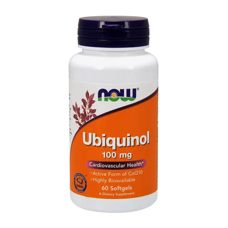 Now Foods Ubiquinol 100 mg 60 softgels