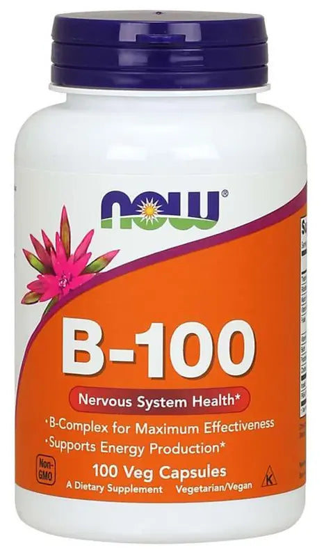 Now Foods Vitamin B-100 100 vegkapslar