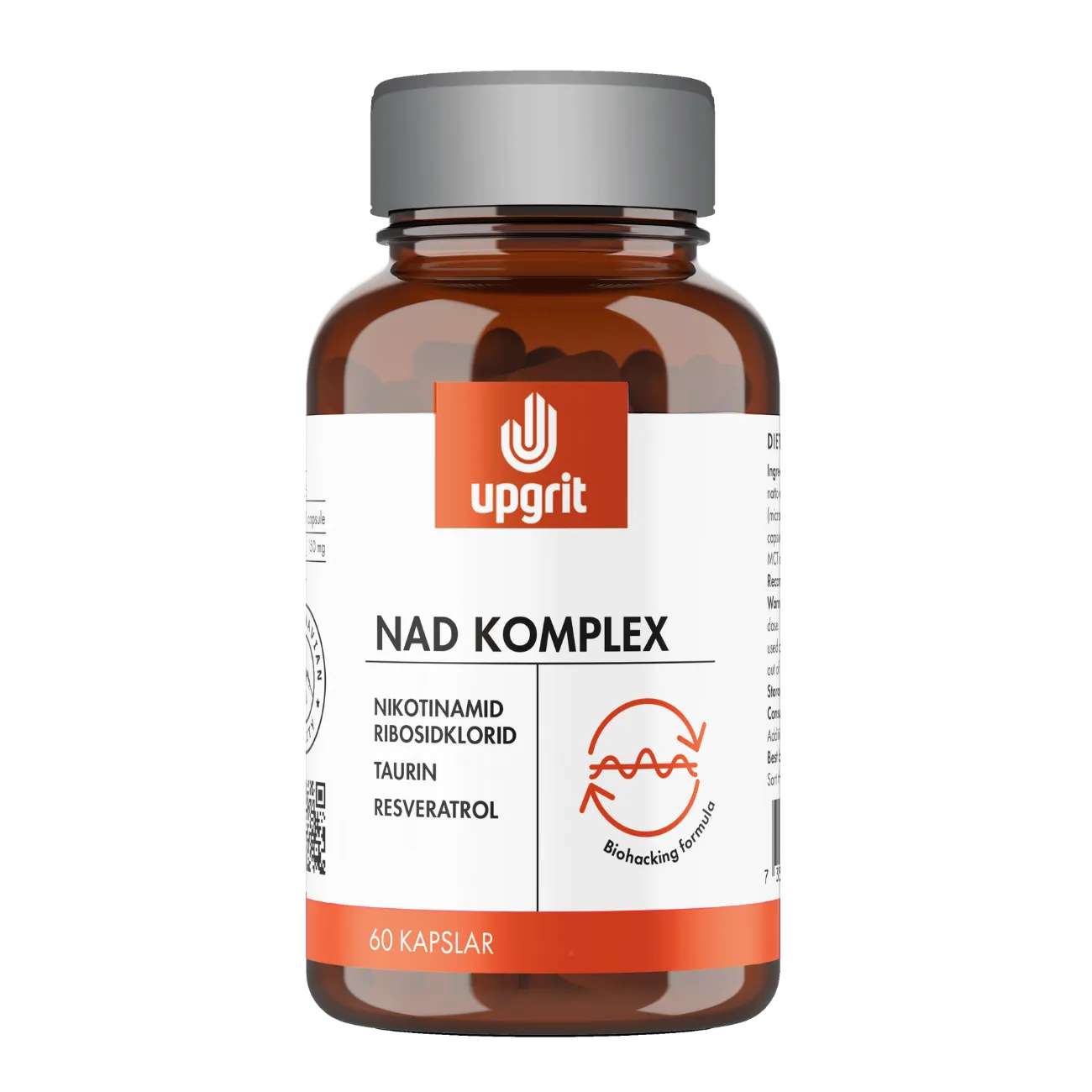 Upgrit NAD Komplex 60 kapslar
